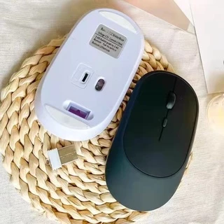 เมาส์บลูทูธไร้สาย USB เมาส์แบบชาร์จไฟได้ เมาส์ทำงาน เหมาะสำหรับ ipad แลปทอป