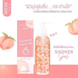 Dessie shower gel เจลอาบน้ำกลิ่นพีช สบู่อาบน้ำกลิ่นพีช เจลอาบน้ำพีชเม็ดบีท