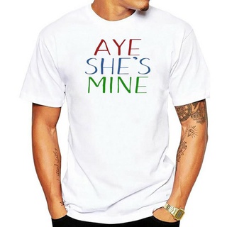 เสื้อยืดวินเทจเสื้อยืด คอกลม พิมพ์ลาย Aye Shes Mine สีแดง สีฟ้า สีเขียว แฟชั่นสําหรับผู้ชาย และผู้หญิงS-5XL