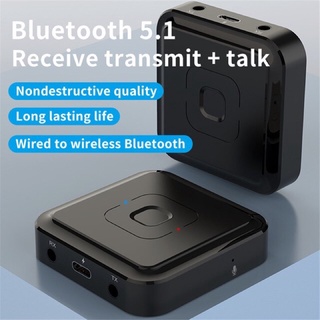 BT-22บลูทูธ5.1เครื่องรับสัญญาณเครื่องส่งสัญญาณพร้อมไมโครโฟน3.5มม.AUX RCA แจ็คสเตอริโออะแดปเตอร์ไร้สาย USB Dongle