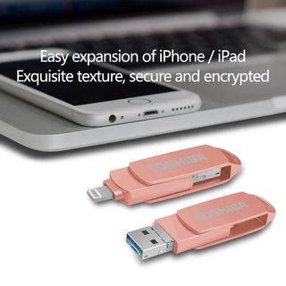 3 In 1 แฟลชไดรฟ์ Usb หมุนได้ 512Gb Usb3.0 Pendrive สําหรับ Ios/Android/Pc