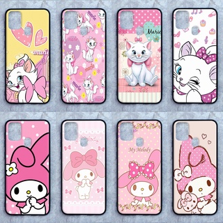 เคส Samsung M31 ลายแมวมารี-เมโลดี้ ขอบนิ่มหลังแข็ง เคสมือถือ เคสโทรศัพท์ Case เคส TPU ขอบนิ่มหลังแข็ง ไม่ขูดตัวเครื่อง