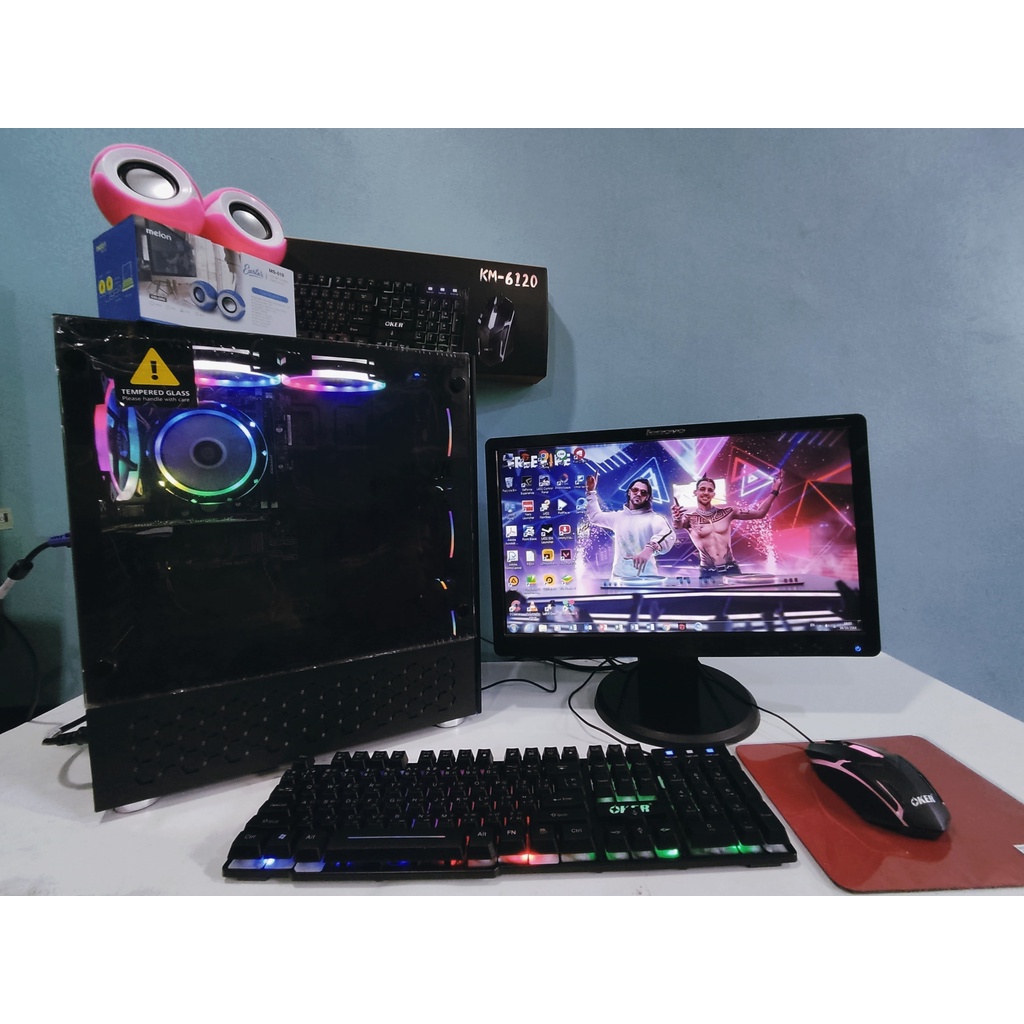 คอมพิวเตอร์ เล่นเกม Intel Core i5 Ram4 พร้อมจอ 19"