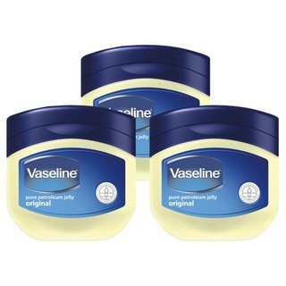 ﻿Vaseline Pure Reparing Petroleum Jelly Original วาสลีน เพียวรีแพร์ริ่ง ปิโตรเลี่ยม เจลลี่ 50ml. x 3กระปุก