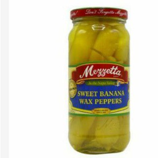 🔥แนะนำ!! Mezzetta Sweet Wax Pepper  เมซเซตต้า 473 มล คุณภาพระดับพรีเมี่ยม