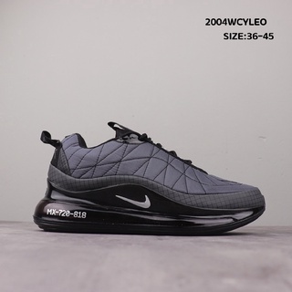 ☫◙☄[ข้อเสนอพิเศษ]  NIKE MX 720 รองเท้าวิ่งเบาะลม รองเท้ากีฬา (สีเทา)