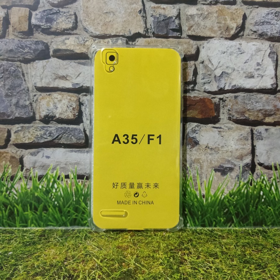 OPPO F1/F1 PLUS/F1S/F3/F3 PLUS CASE SOFTCASE ANTI CRACK SOFT, CLEAR