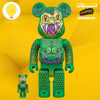 gachabox Bearbrick Madball x Mishka 100%+400% พร้อมส่ง แบร์บริค ของแท้ Be@rbrick Medicom Toy