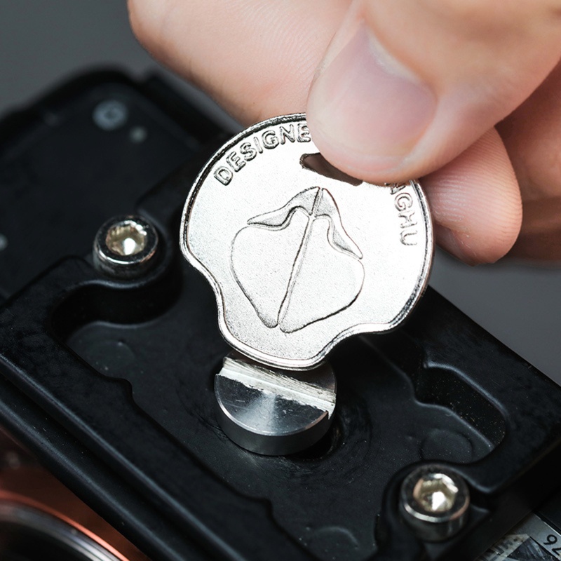 Ev ประแจคอมโบ ประแจเหรียญ ไขควง สําหรับแผ่นปลดเร็วกล้อง DSLR