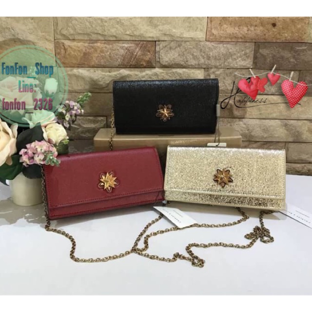 CHARLES & KEITH กระเป๋าเงินใบยาว 💯💯💯💯แท้จาก outlet