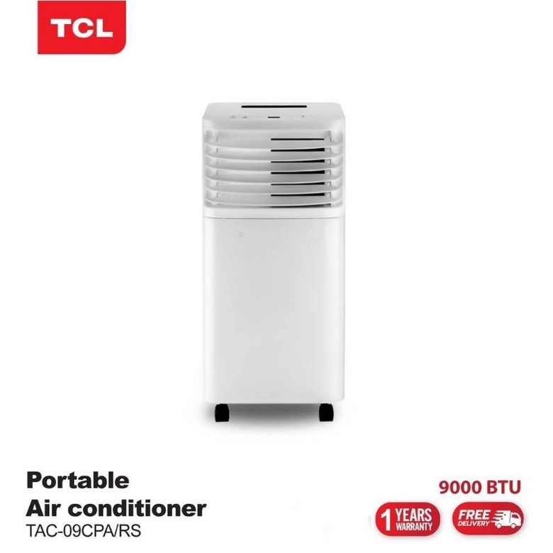 TCL แอร์เคลื่อนที่ 9000BTU รุ่น TAC-09CPA/RS portable air conditioner