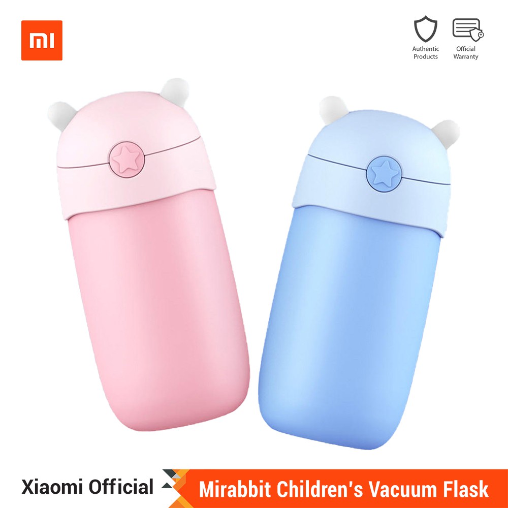 Xiaomi Mirabbit Children's Vacuum Flask ขวดน้ำพร้อมฝาปิด สีสันสดใส