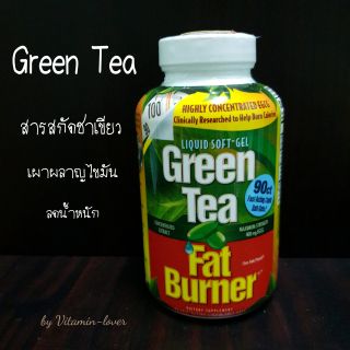 Applied Nutrition Green Tea Fat Burner with EGCG 400 mg 30 และ 90 Soft gels