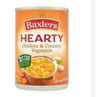 ว๊าว🍟 Baxters Hearty  Chicken &amp; Vegetable Soup ซุป แบ็กซเตอร์ 400 กรัม คุณภาพระดับพรีเมี่ยม