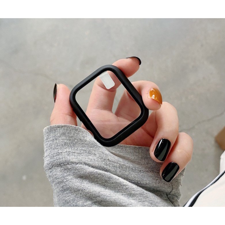 เคส Case นาฬิกา series 1/2/3/4/5/6/7/8/9/SE ปกคลุมทั้งหน้าจอ ขนาด 38,40,42,44,41,45 mm.