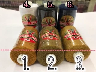ด้าย ด้ายยีนส์ ด้ายยีนส์วีนัส เบอร์30/3 มี 6 สีให้เลือก