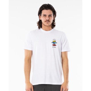 RIP CURL   เสื้อยืด CTESV9 SEARCH ESSENTIAL TEE W21