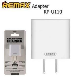 หัวชาร์จ Adepter remax RP-U110 2.1a หัวชาร์จ  ใช้ได้ทุกรุ่น