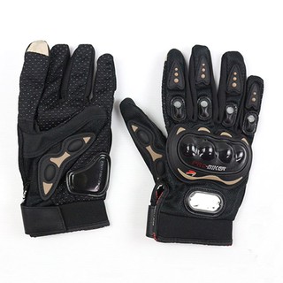 ถุงมือมอเตอร์ไซค์ ถุงมือขี่มอเตอร์ไซค์ PRO-BIKER เต็มนิ้ว MCS-01 (ทัชสกรีน)
