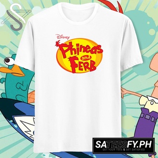 ฟีเนียสและ FERB 2 เสื้อยืดคอตตอนคอกลม XS ถึง XXL UNISEX เอเชีย ขนาด 7 สี UUI