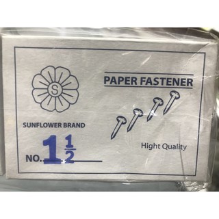 พร้อมส่ง!! หมุดดอกจันทน์ทองเหลือง1.5นิ้ว🌼Paperfastener🌼