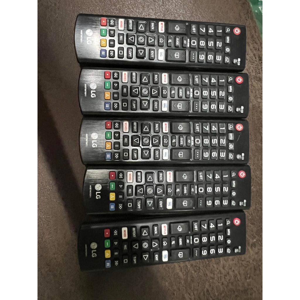 LG รีโมท ทีวี ใช้ได้กับทีวี LG ทุกรุ่น / ของแท้  / มีปุ่มลัด NETFLIX / remote control TV LG