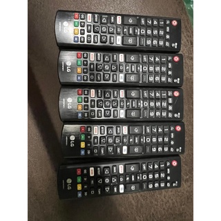 LG รีโมท ทีวี ใช้ได้กับทีวี LG ทุกรุ่น / ของแท้  / มีปุ่มลัด NETFLIX / remote control TV LG