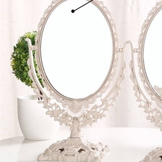 Makeup Mirror European -style แท็บเล็ตสองแบบย้อนยุค Minimalist Princess Mirror