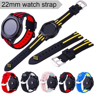 🔥hot Sale🔥 สายนาฬิกา Huawei Watch GT / สายนาฬิกา Huawei watch GT2 46mm / Huaweiwatch gt 2 pro / Huawei gt3 / Huawei GT2 pro / สาย Huawei watch GT 3 pro / Honor Magic Watch 2 / สาย Amazfit GTR 2 / GTR 2e / Garmin vivoactive 4 / Ticwatch Pro 3 Silicone Band