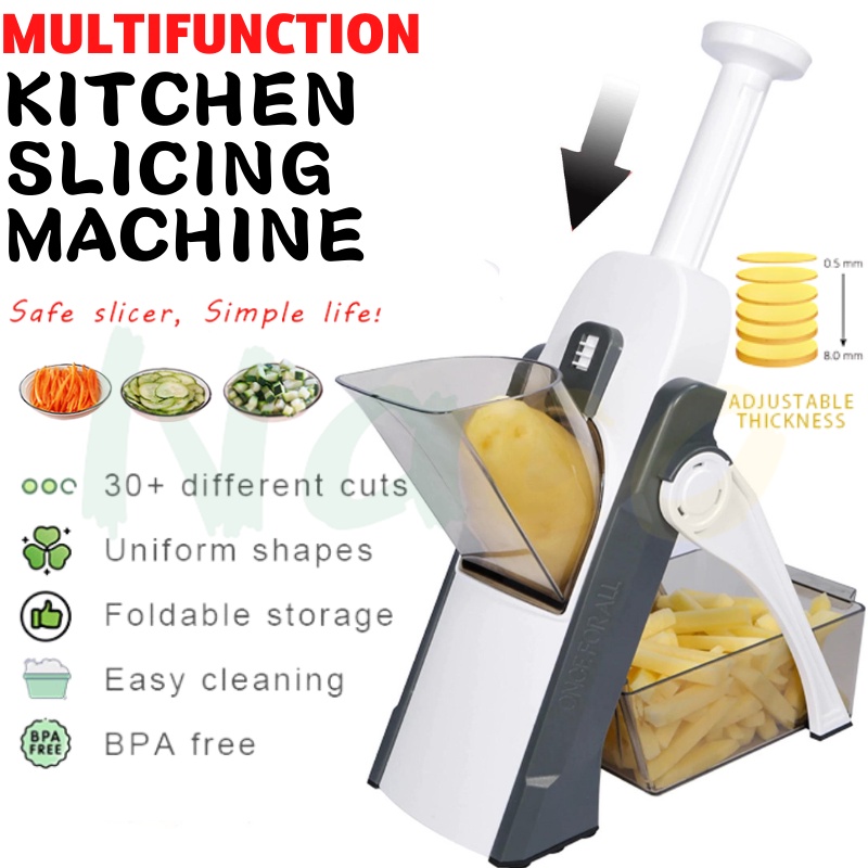 Multifunction Slicing Machine Vegetable Cutter Mandoline Kitchen Slicer Salad Chopper Potato Slicer 