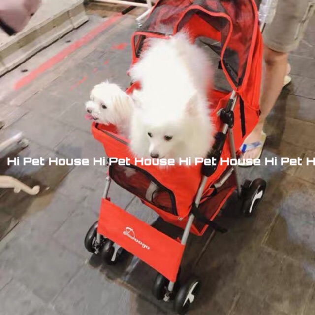MILLY HOUSE♥Pet trolley Doogo-รถเข็นสุนัขรถเข็นสัตว์ 4 ล้อ (รับน้ำหนักได้ถึง 15 กิโลกรัม)