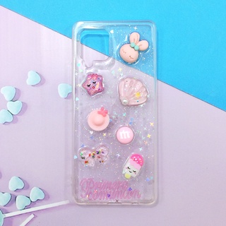 เคสเซี่ยวมี่ เรดมี่9a/เรดมี่9i /Xiaomi Redmi 9A Redmi 9i  เคสมือถือนิ่มใส TPU เจลกากเพชรอะไหล่เรซิ่นน่ารัก ลายเปลือกหอย