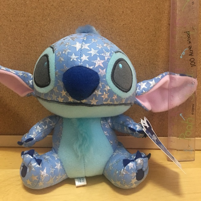 ตุ๊กตา Sticth sega ลายดาว แบบนั่ง