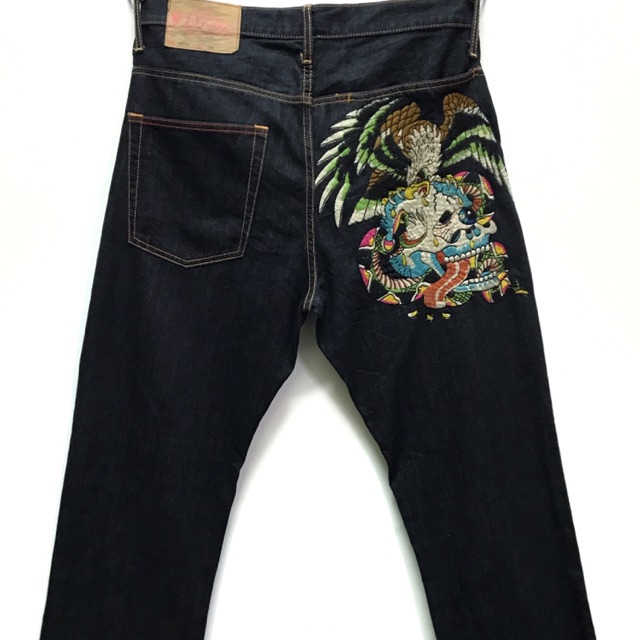 Edhardy Jeans 🇺🇸 Made in PRC มือ2 size38