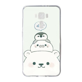 เคสสำหรับ Asus Zenfone 3 5.5 ZE 552kl Fish and Bear เคสซิลิโคน