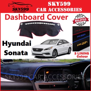 แผ่นแดชบอร์ด กันลื่น คุณภาพสูง สําหรับ Hyundai Sonata