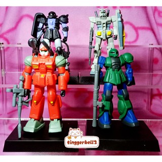 โมเดลตั้งโต๊ะgundam โมเดลBandai ฟิกเกอร์  ขนาดเล็ก สำหรับตกแต่งบ้าน