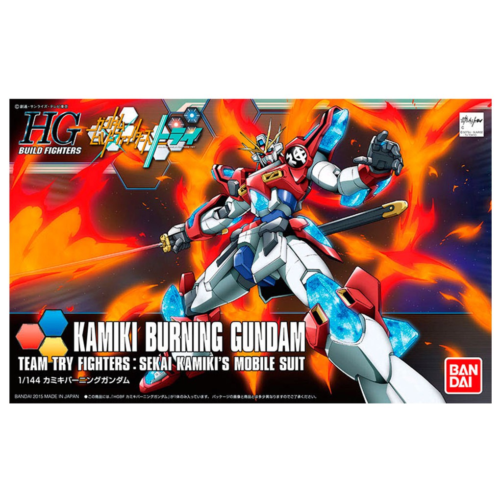 Bandai HG Kamiki Burning Gundam 1/144 4573102577214