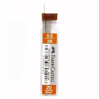 ไส้ดินสอ 0.5 มม. 2B แพ็ค Faber-Castell 4J6626