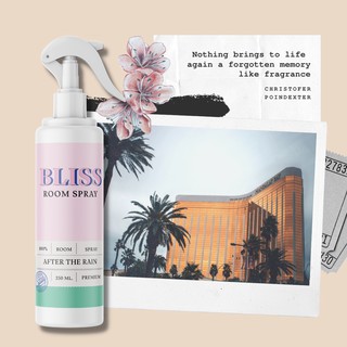 【กลิ่นโรงแรม Hotel】สเปรย์น้ำหอมในห้อง BLISS ขนาด 250 ML.  น้ำหอมในรถ ก้านไม้หอม สเปรย์ปรับอากาศ