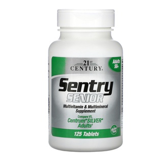 21st Century Senior Multivitamin Adults 50+ 125 Tablets