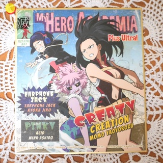 แท้💯 🔸🔸 My hero academia -Shikishi art- Creaty &amp; Pinky &amp; Earphone Jack (Prize OJ Collaboration1)🔸🔸