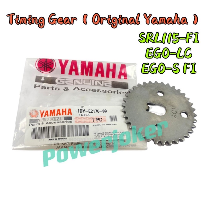 SRL 115 Fi / EGO LC / EGO S-Fi Timing Gear/Cam Shaft Gear Gigi/Sprocket Spocket Gear (SRL115Fi EGOLC