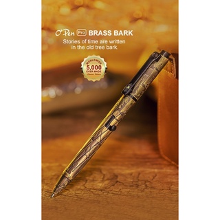 ไฟฉายปากกา Olight Open Pro Brass Bark Penlight 3 in 1