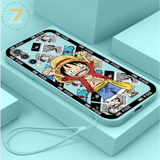 Zymello เคส OPPO A74 A3S A5 A76 A94 A96 A53 A95 F11 Pro F9 F7 F5 Reno 5 5G Reno 6 5G Reno 7 5G Reno 4 4G เคสโทรศัพท์ซิลิโคนลายการ์ตูนรูปหล่อ (พร้อมสายคล้อง)