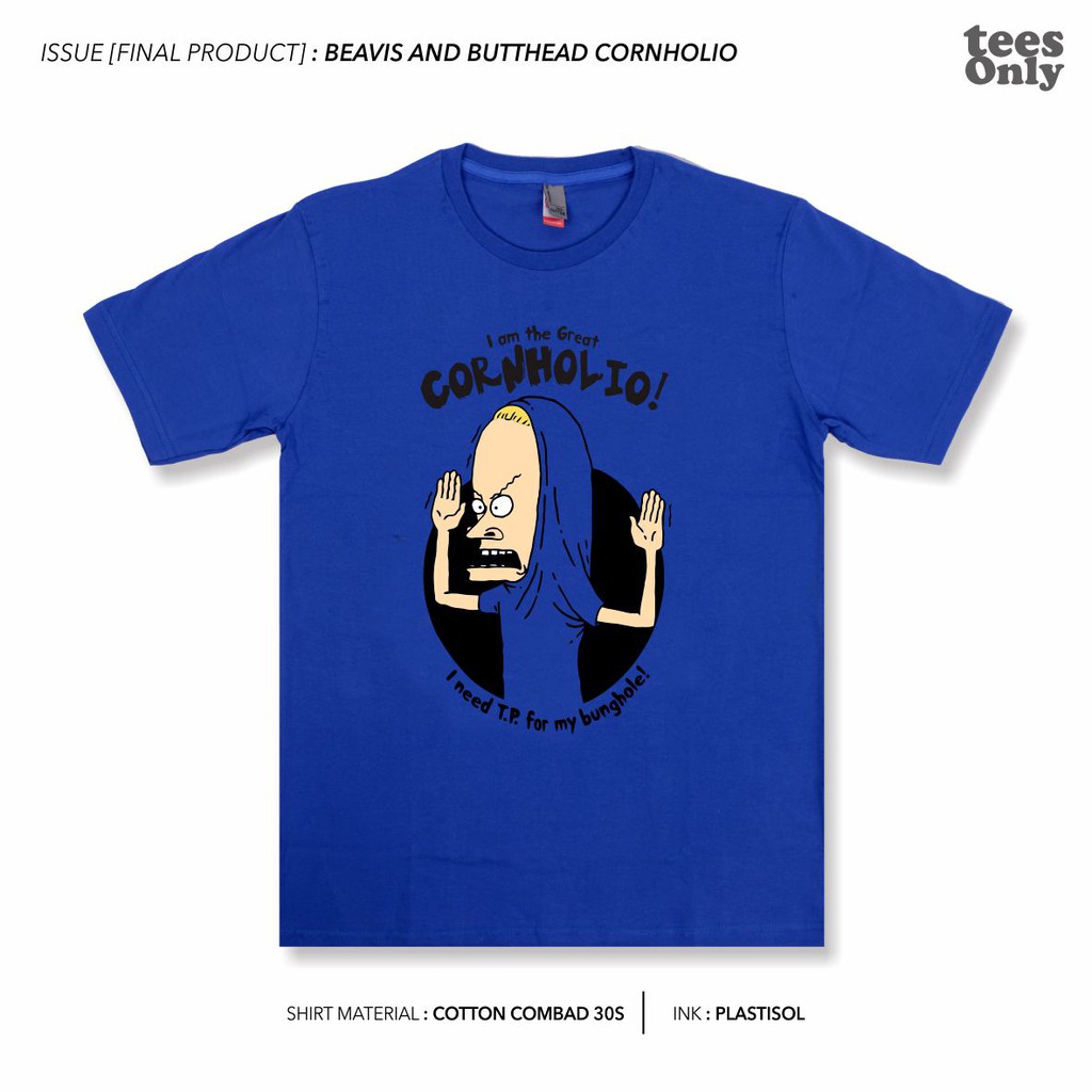 เสื้อยืด Beavis AND BUTTHEAD CORNHOLIO