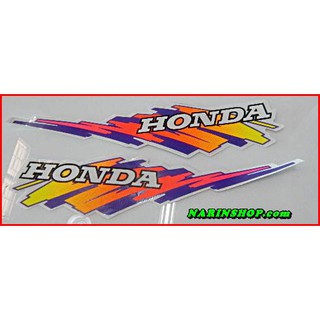 สติกเกอร์ HONDA น่ารักๆ ติดรถสวย คู่ละ 200.-