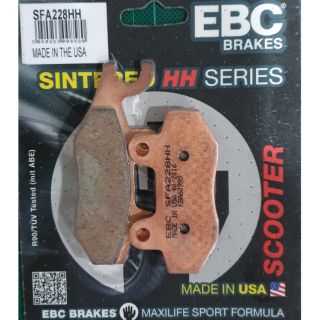 ผ้าเบรค EBC Brakes รุ่น HH Sintered/ผ้าเบรคหน้า Kawasaki DTracker 150 ,KLX250, KLX300R,Burgman400 หน้าขวา,Lambretta X300