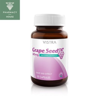 Vistra Grape seed 30 capsules