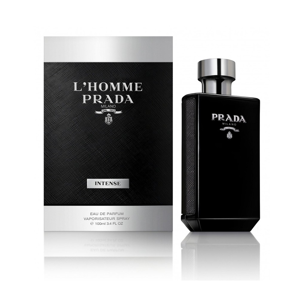 Prada L' Homme Intense EDP 100 ml. กล่องซีล